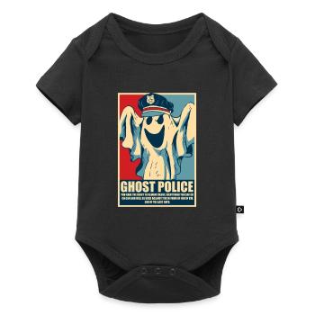 Halloween Funny Spirit - Body à manches courtes Premium Bébé - noir - Devant