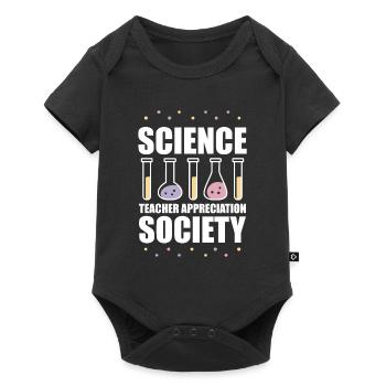 Science Scientists Society - Baby Premium short-sleeve bodysuit - black - Front