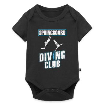 Diving Diving Club - Baby Premium short-sleeve bodysuit - black - Front