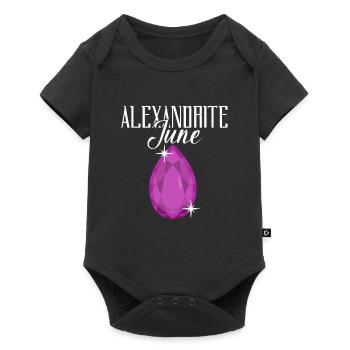 Prospectors Digging Treasure - Baby Premium short-sleeve bodysuit - black - Front