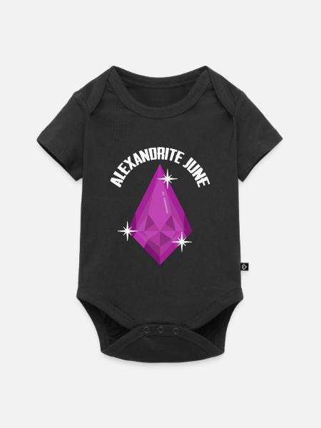 Schürfer Schürfen Schatz - Baby Premium Kurzarmbody - Schwarz