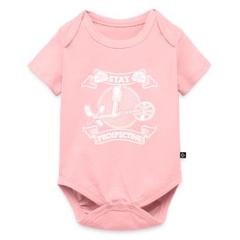 Prospectors Digging Treasure - Baby Premium short-sleeve bodysuit - rose - Front