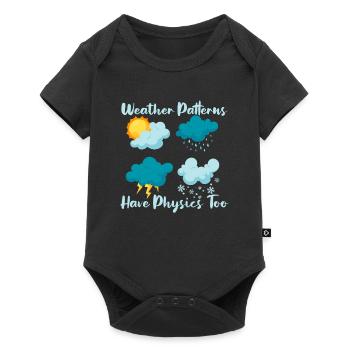 Physique Phyiker Physique appliquée - Body à manches courtes Premium Bébé - noir - Devant