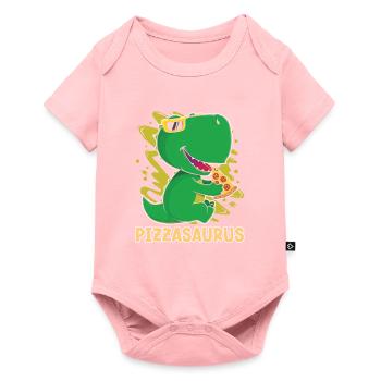 Dinosaure Dinosaure adulte - Body à manches courtes Premium Bébé - rose - Devant