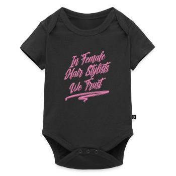 Coiffeur Coiffeur Coiffeur - Body à manches courtes Premium Bébé - noir - Devant
