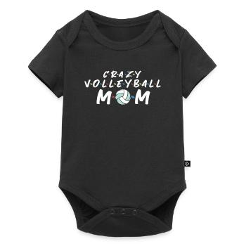 Volleyball Volleyball Player Volleyball Mama - Body à manches courtes Premium Bébé - noir - Devant