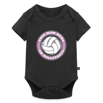 Volleyball Volleyball Player Volleyball Mama - Body à manches courtes Premium Bébé - noir - Devant
