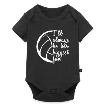 Volleyball Volleyball Player Volleyball Mama - Body à manches courtes Premium Bébé - noir - Devant