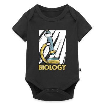 Biology Biologist Children Biology - Baby Premium short-sleeve bodysuit - black - Front