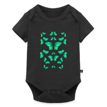 Biology Biologist Children Biology - Baby Premium short-sleeve bodysuit - black - Front
