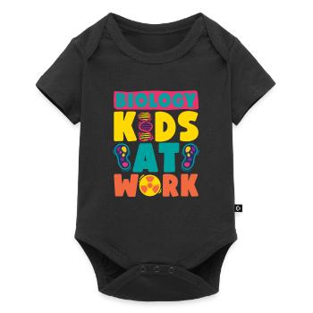 Biology Biologist Children Biology - Baby Premium short-sleeve bodysuit - black - Front