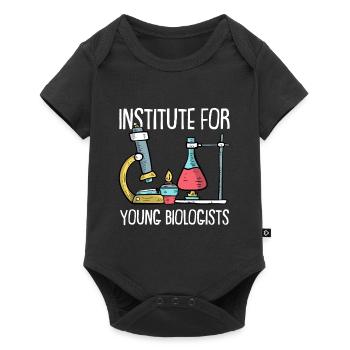 Biology Biologist Children Biology - Baby Premium short-sleeve bodysuit - black - Front