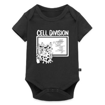 Biologie Biologe Kinder Biologie - Baby Premium Kurzarmbody - Schwarz - Vorne