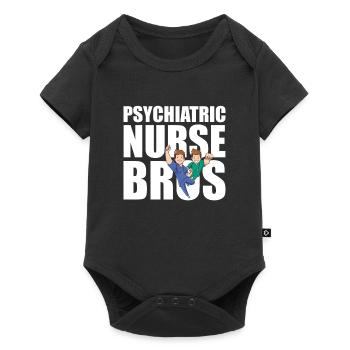 Infirmier - Body à manches courtes Premium Bébé - noir - Devant