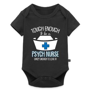 Infirmier - Body à manches courtes Premium Bébé - noir - Devant