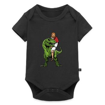Christ Christianity Extraterrestrial Jesus - Baby Premium short-sleeve bodysuit - black - Front