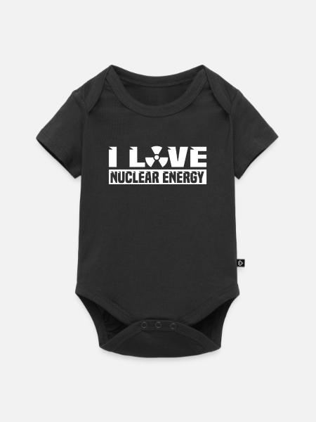 Physik Phyiker Kernphysik - Baby Premium Kurzarmbody - Schwarz