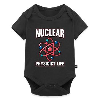 Physique Phyiker Physique nucléaire - Body à manches courtes Premium Bébé - noir - Devant
