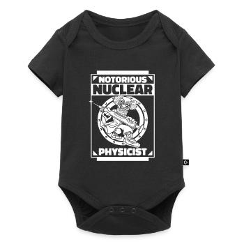 Physique Phyiker Physique nucléaire - Body à manches courtes Premium Bébé - noir - Devant