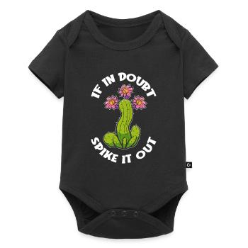 Cactus Jardin Cactus - Body à manches courtes Premium Bébé - noir - Devant