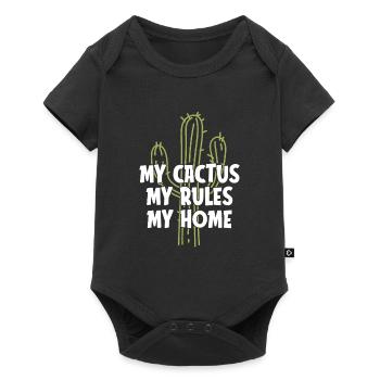 Cactus Jardin Cactus - Body à manches courtes Premium Bébé - noir - Devant