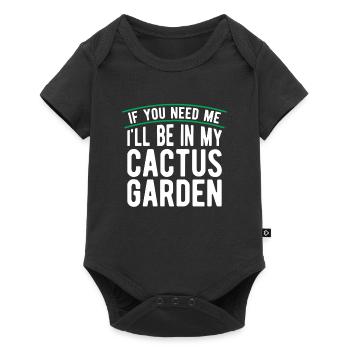 Cactus Jardin Cactus - Body à manches courtes Premium Bébé - noir - Devant