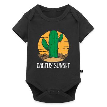 Cactus Jardin Cactus - Body à manches courtes Premium Bébé - noir - Devant