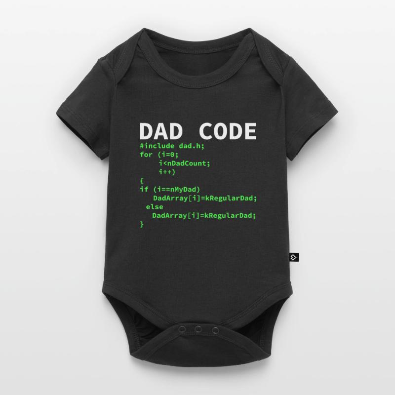 Entwickler Coder Programmierer Papa Baby Premium Kurzarmbody