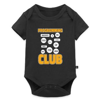 Developer Coder Programmer Association - Baby Premium short-sleeve bodysuit - black - Front