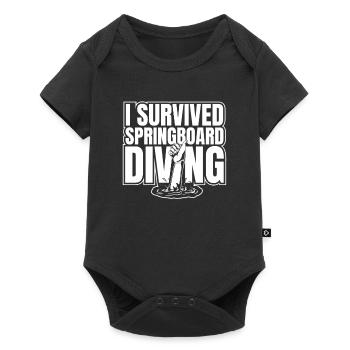 Plongeurs survivants - Body à manches courtes Premium Bébé - noir - Devant