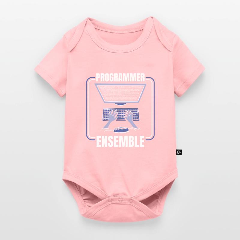 Développeur Coder Programmeur Ensemble Body à manches courtes Premium Bébé