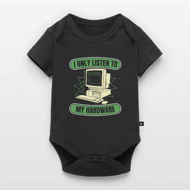 Entwickler Coder Programmierer Hardware Baby Premium Kurzarmbody