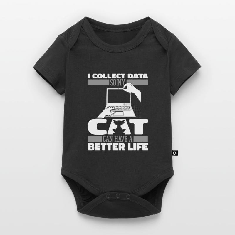Data Science Data Analyst Cat Body à manches courtes Premium Bébé