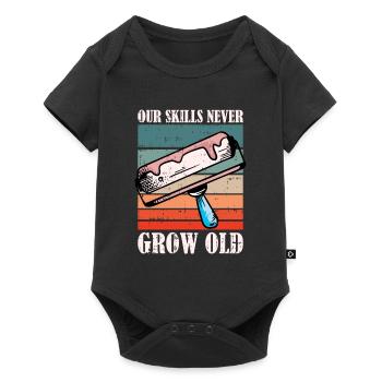 Painter Varnisher - Baby Premium short-sleeve bodysuit - black - Front