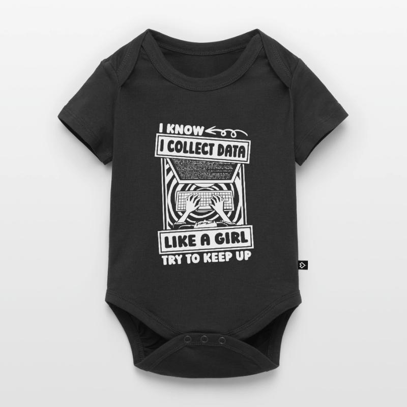 Data Science Data Analyst Mädchen Baby Premium Kurzarmbody
