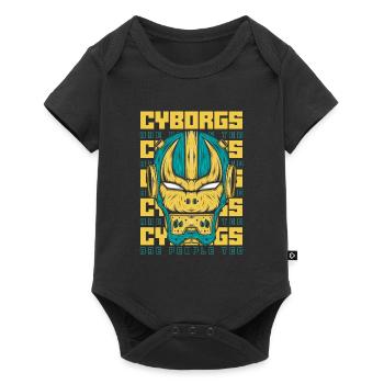 Robotique Ai Robot Cyborg - Body à manches courtes Premium Bébé - noir - Devant