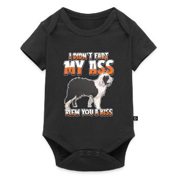 Vieux berger anglais Bobtail - Body à manches courtes Premium Bébé - noir - Devant