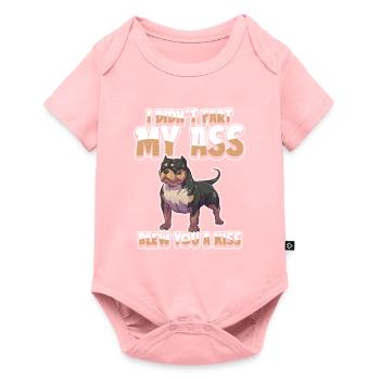 American Bully - Baby Premium short-sleeve bodysuit - rose - Front