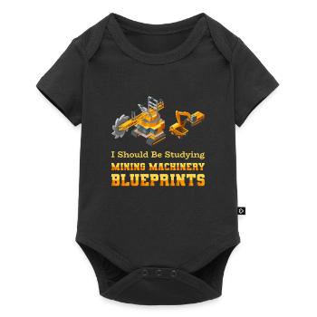 Engineer Mining Engineer - Baby Premium short-sleeve bodysuit - black - Front