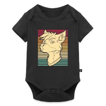 Furry Fandom Fursuits Drôle - Body à manches courtes Premium Bébé - noir - Devant