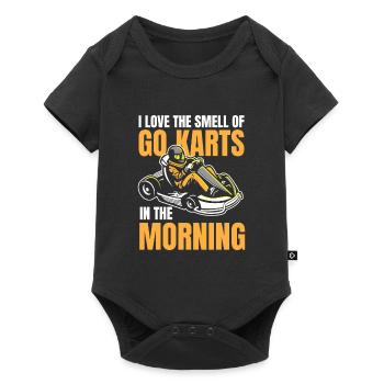 Go Kart Karting Karting Karting Driver Humor - Baby Premium short-sleeve bodysuit - black - Front