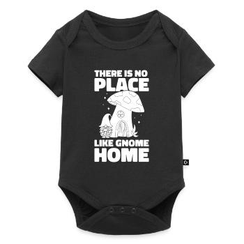 Mushroom Picker Mushrooms Funny Mushroom Dwarf - Baby Premium short-sleeve bodysuit - black - Front