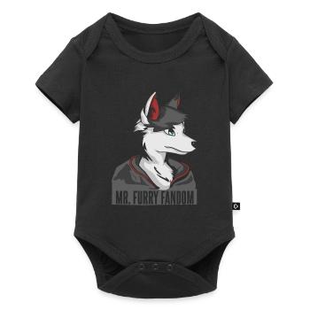 Furry Fandom Fursuits - Body à manches courtes Premium Bébé - noir - Devant