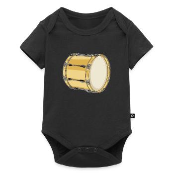 Fan train marching band - Baby Premium short-sleeve bodysuit - black - Front