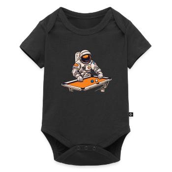 Billiards Astronaut - Baby Premium short-sleeve bodysuit - black - Front
