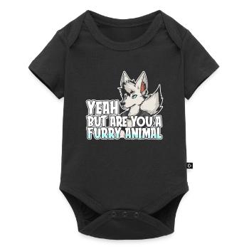 Furry Fandom Fursuits - Body à manches courtes Premium Bébé - noir - Devant
