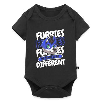 Furry Fandom Fursuits Drôle - Body à manches courtes Premium Bébé - noir - Devant