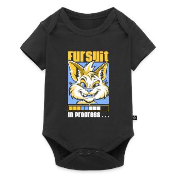Furry Fandom Fursuits - Body à manches courtes Premium Bébé - noir - Devant