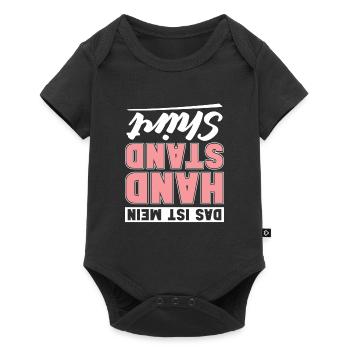 Rsg Gymnastics Gymnastics Handstand - Baby Premium short-sleeve bodysuit - black - Front