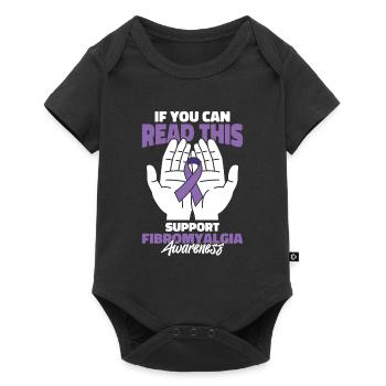 Fibromyalgie rhumatisme mains - Body à manches courtes Premium Bébé - noir - Devant